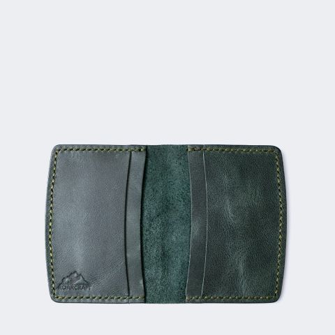 Folding Leather Card Holder - Etenna