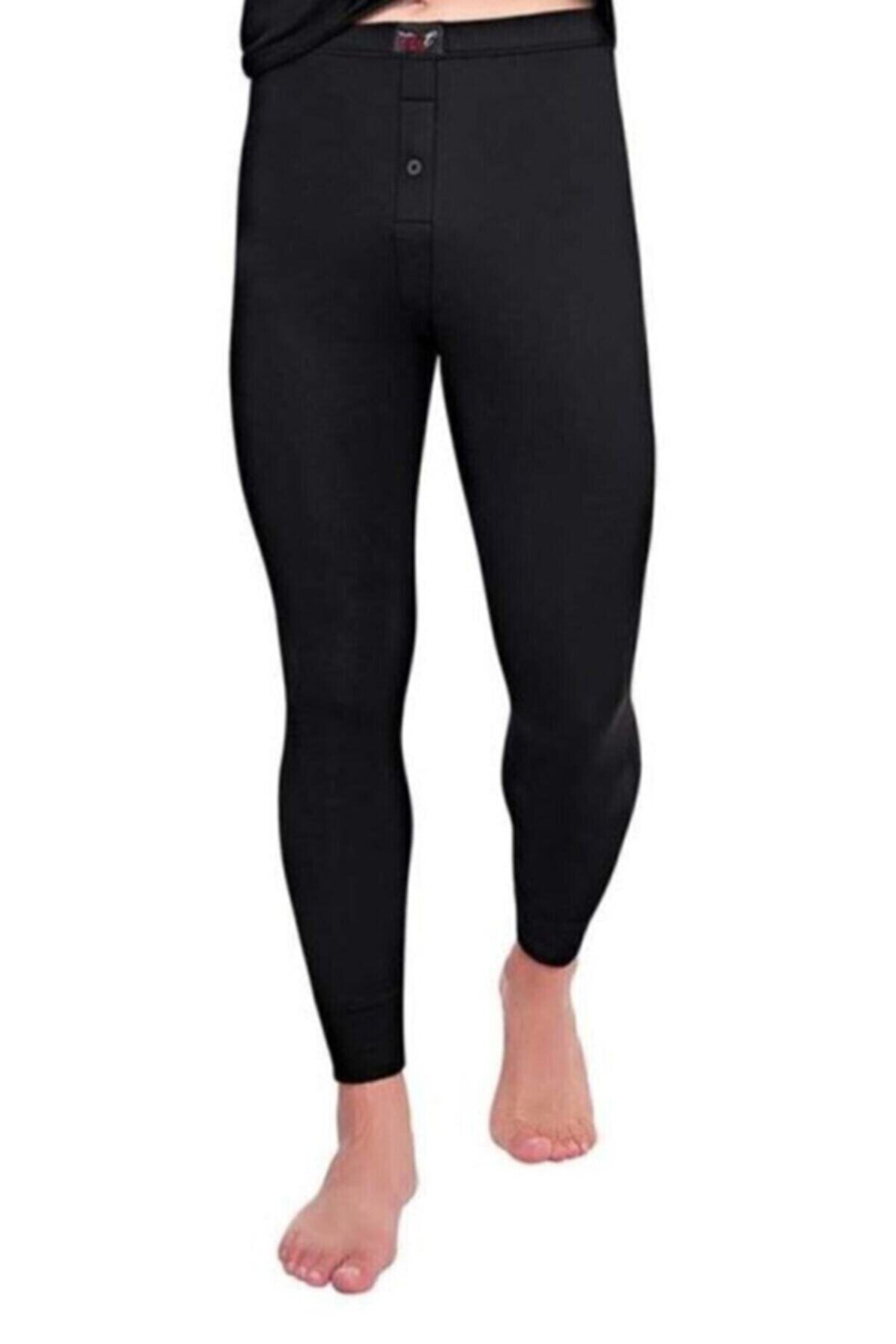 Men's Black Thermal Tights Underwear