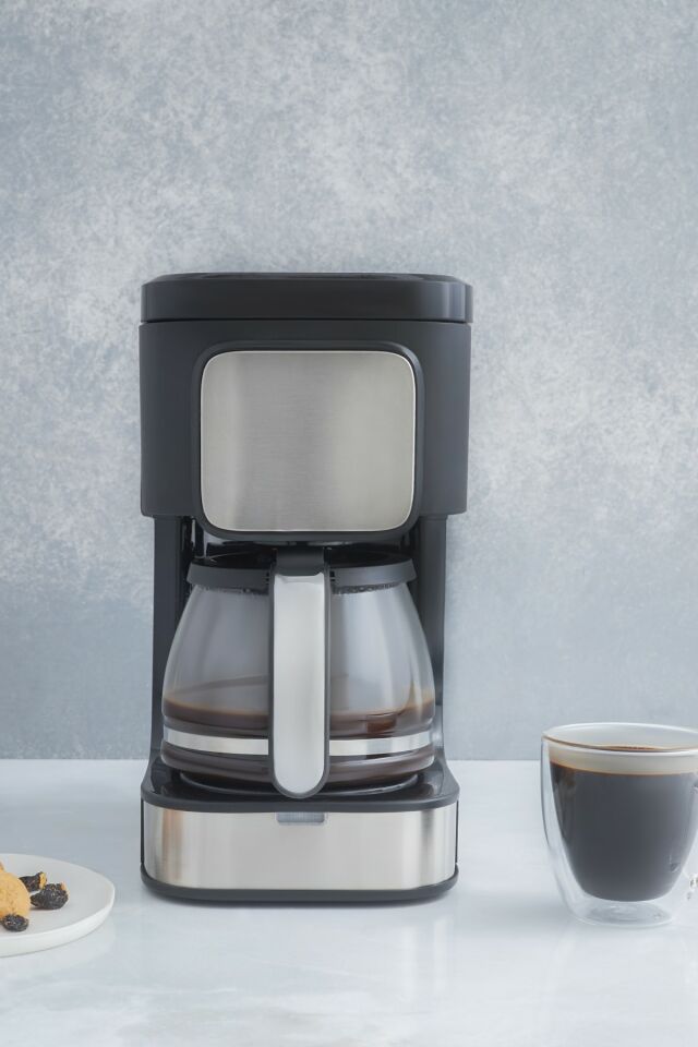 Karaca - Coffee Brew Inox 2 İn 1 Aroma Özellikli Filtre Kahve ve Çay Demleme Makinesi