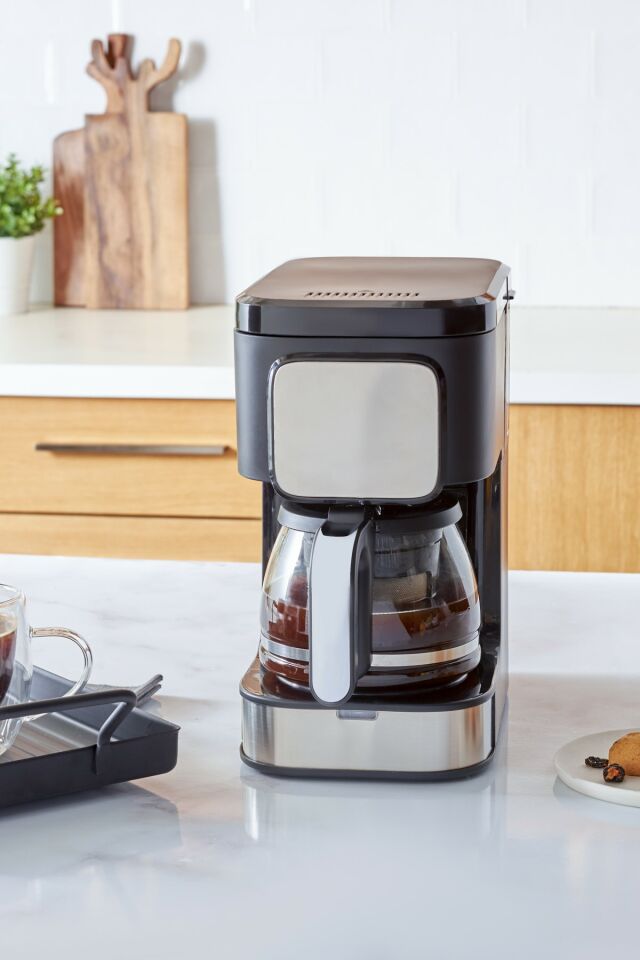 Karaca - Coffee Brew Inox 2 İn 1 Aroma Özellikli Filtre Kahve ve Çay Demleme Makinesi