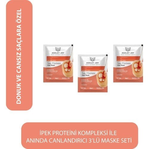 Saç Maskesi Canlandırıcı 30 ml Set