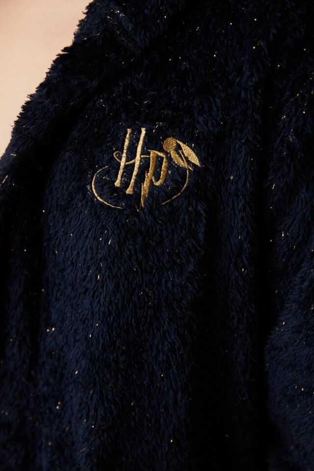 Navy Dressing Gown Harry Potter Collection