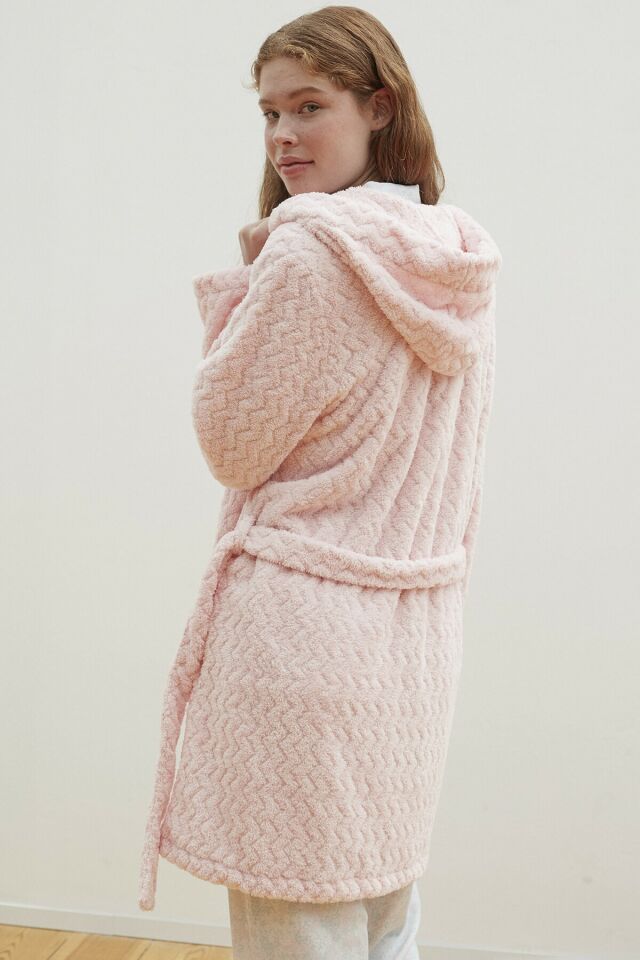 Pinkish Softy Dressing Gown