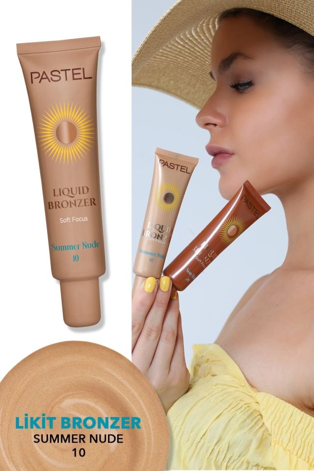Hello Summer Set Liquid Bronzer No:10+cream Blush No:43+lip Topper 301+hello Summer Bez Çanta