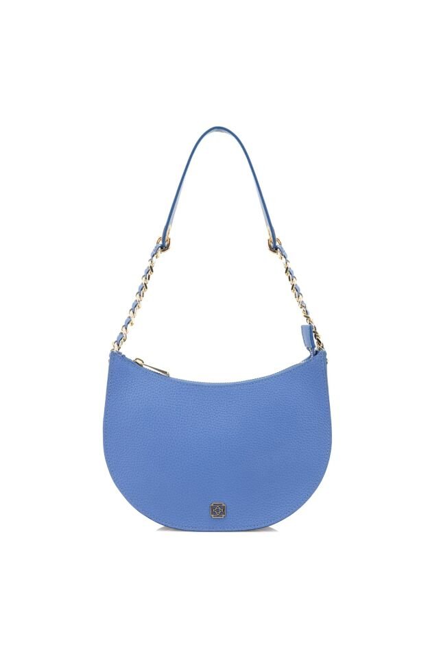 Andre Blue Women's Leather Shoulder Bag