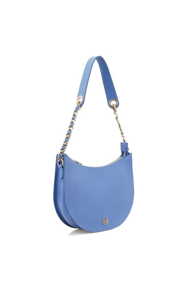 Andre Blue Women's Leather Shoulder Bag