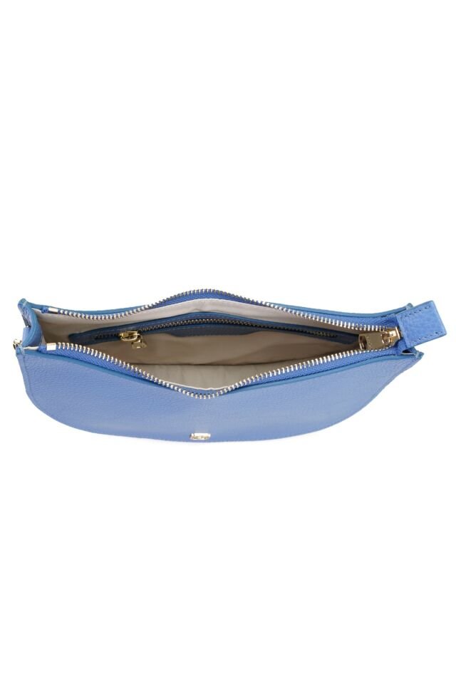 Andre Blue Women's Leather Shoulder Bag