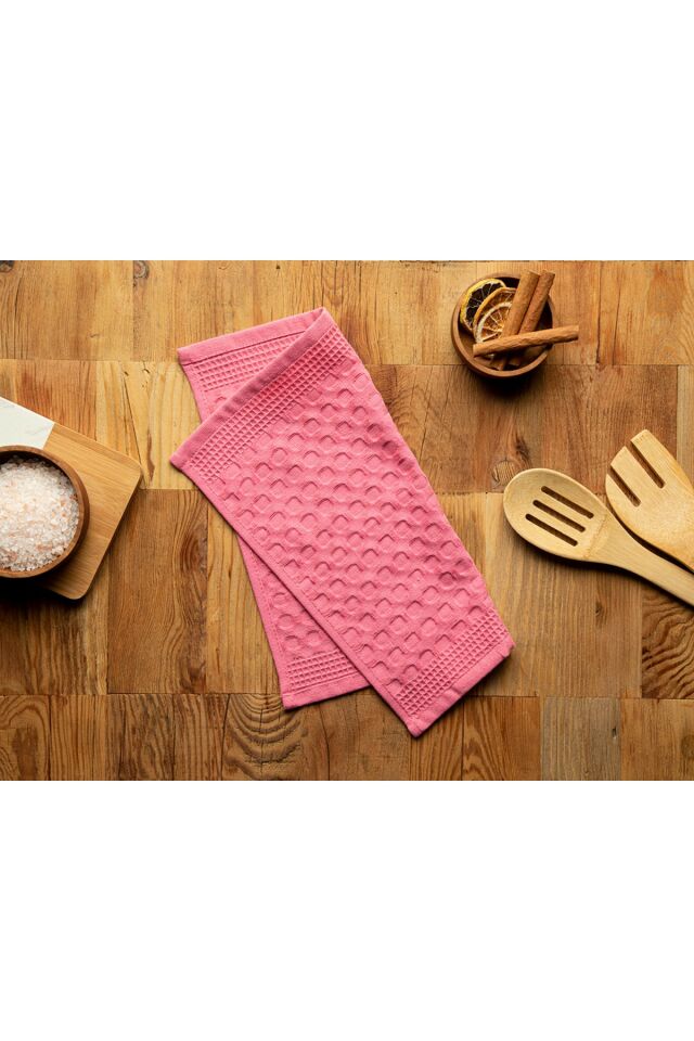 Sunny Pamuk Kurulama Bezi 30x30 Cm Pembe
