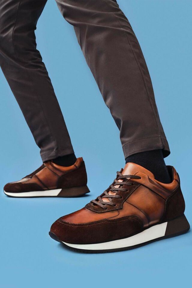 Erkek Deri Sneaker