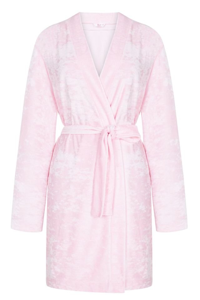 Pink Velvet Pippa Dressing Gown