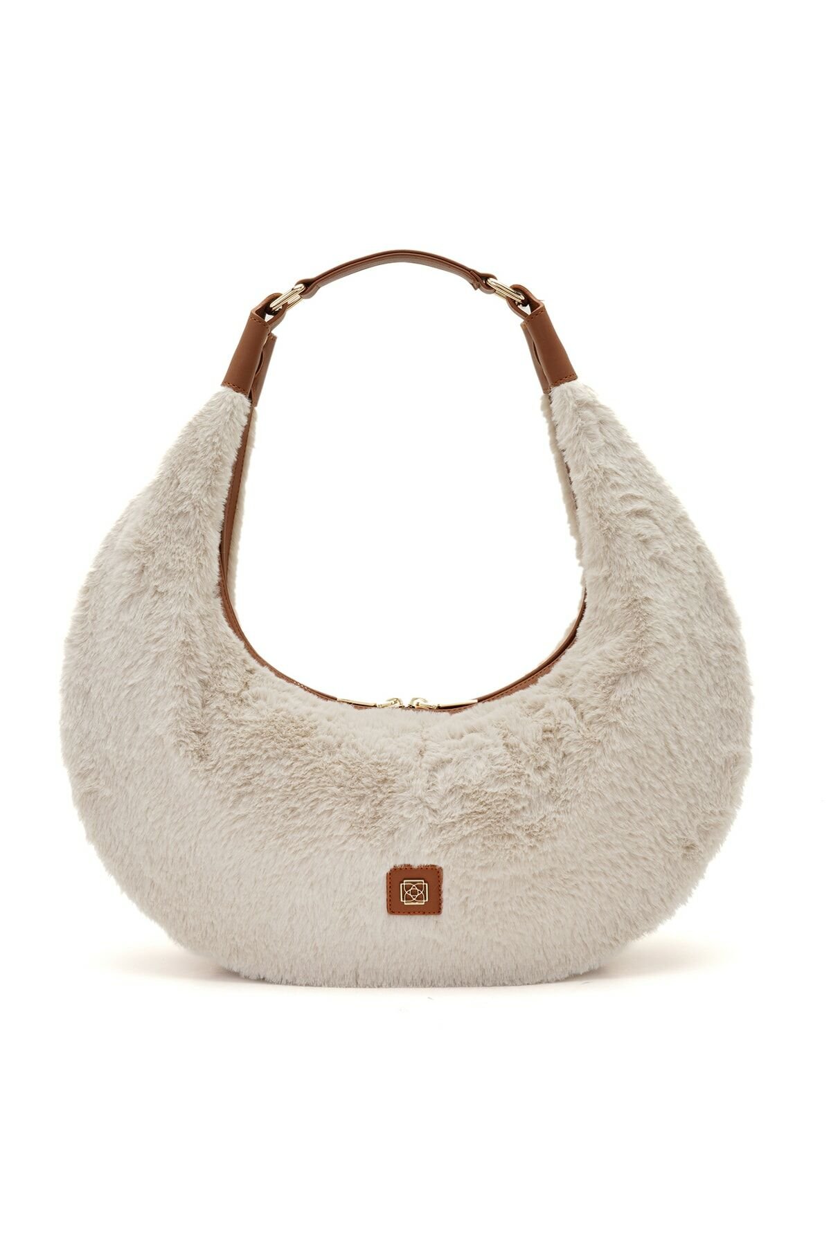 Beige Women's Shoulder Bag