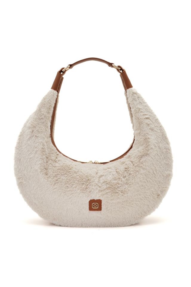 Beige Women's Shoulder Bag