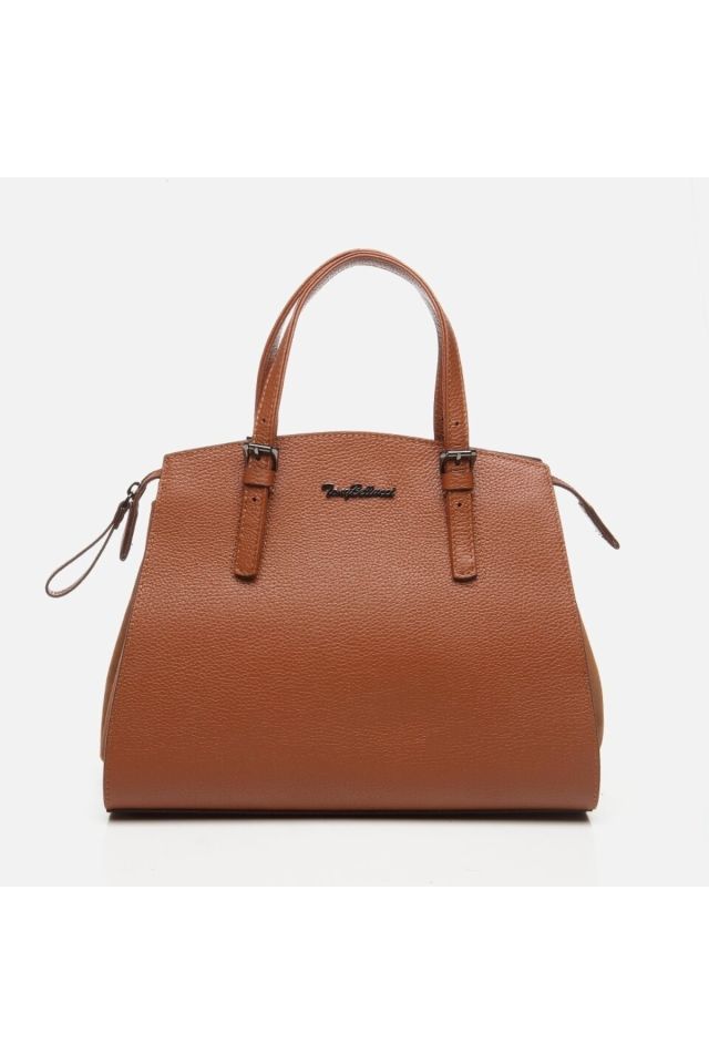 Genuine Leather Tobacco Women's Bag