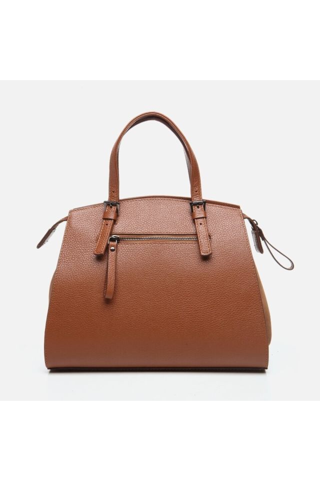 Genuine Leather Tobacco Women's Bag