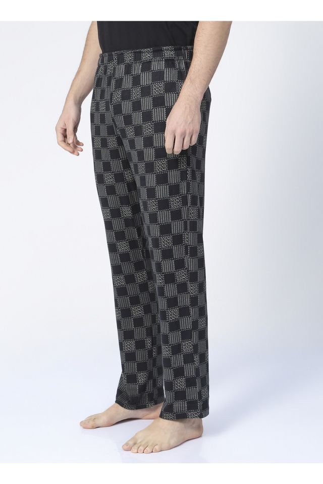 Normal Fit Khaki Men's Pajama Bottom