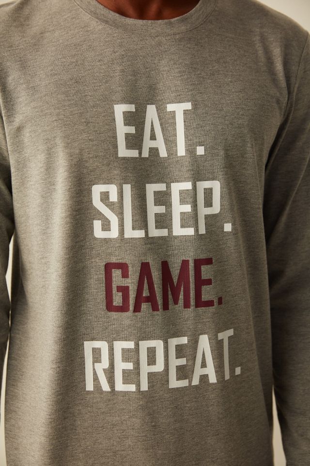 Gri-melanj Funny Grey Pijama Seti