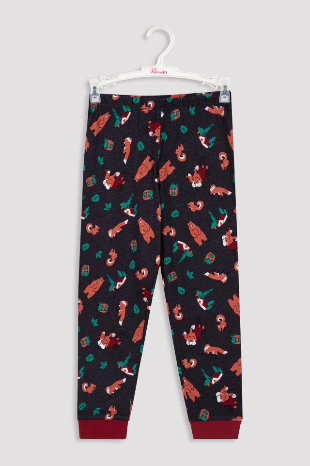 Çok Renkli Erkek Çocuk B. Friendship 2li Pijama Takımı