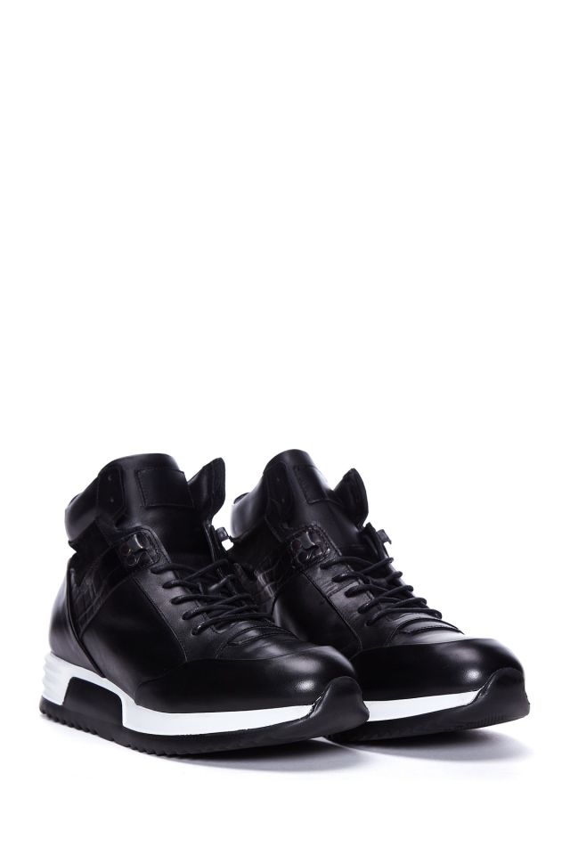 Men's Leather Ankle Sneaker