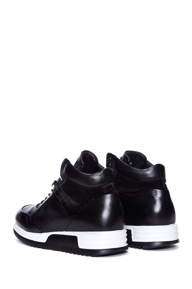 Erkek Deri Bilekli Sneaker
