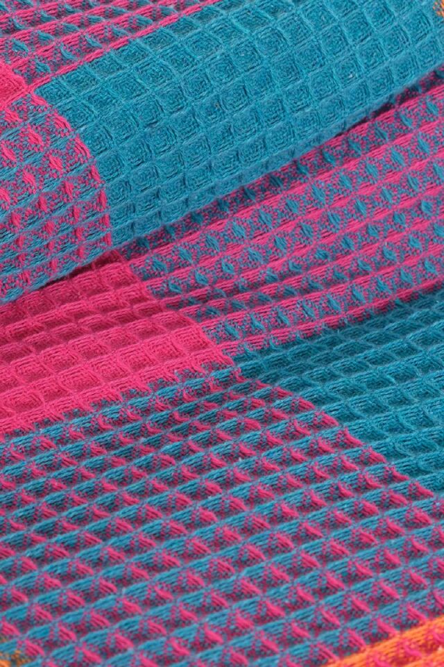 Coloro Neon Multi Çift Kişilik Waffle Pike