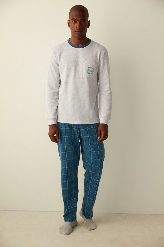 Çok Renkli Weekend Warrior Pijama Seti