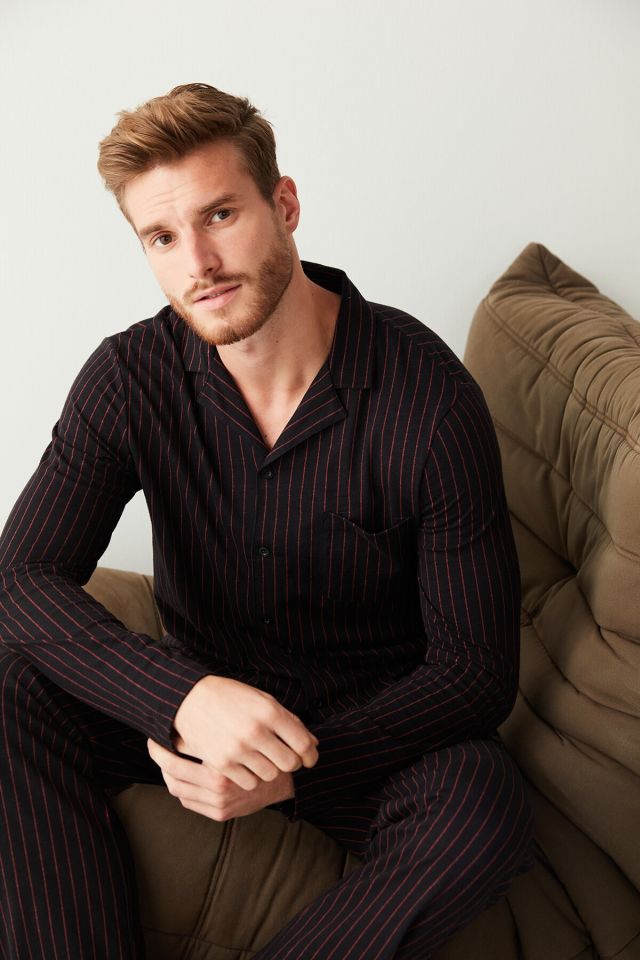 Siyah Black Shirt Pijama Takımı