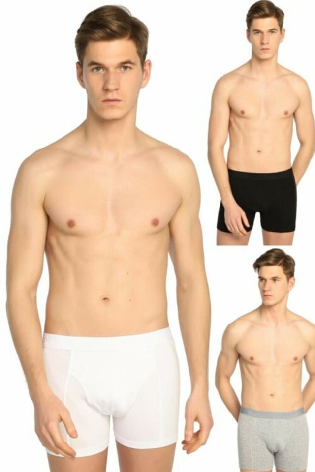 Men's Elastane Lycra Boxer 6 Pack