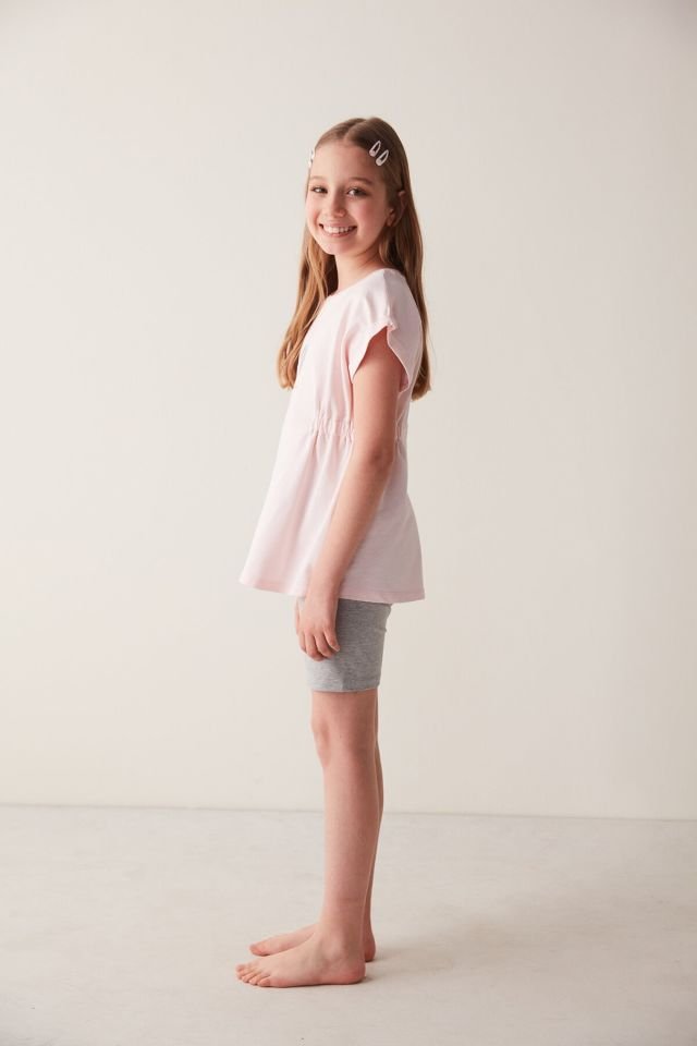 Kız Çocuk Love To Shine 2 Li Pijama Takımı