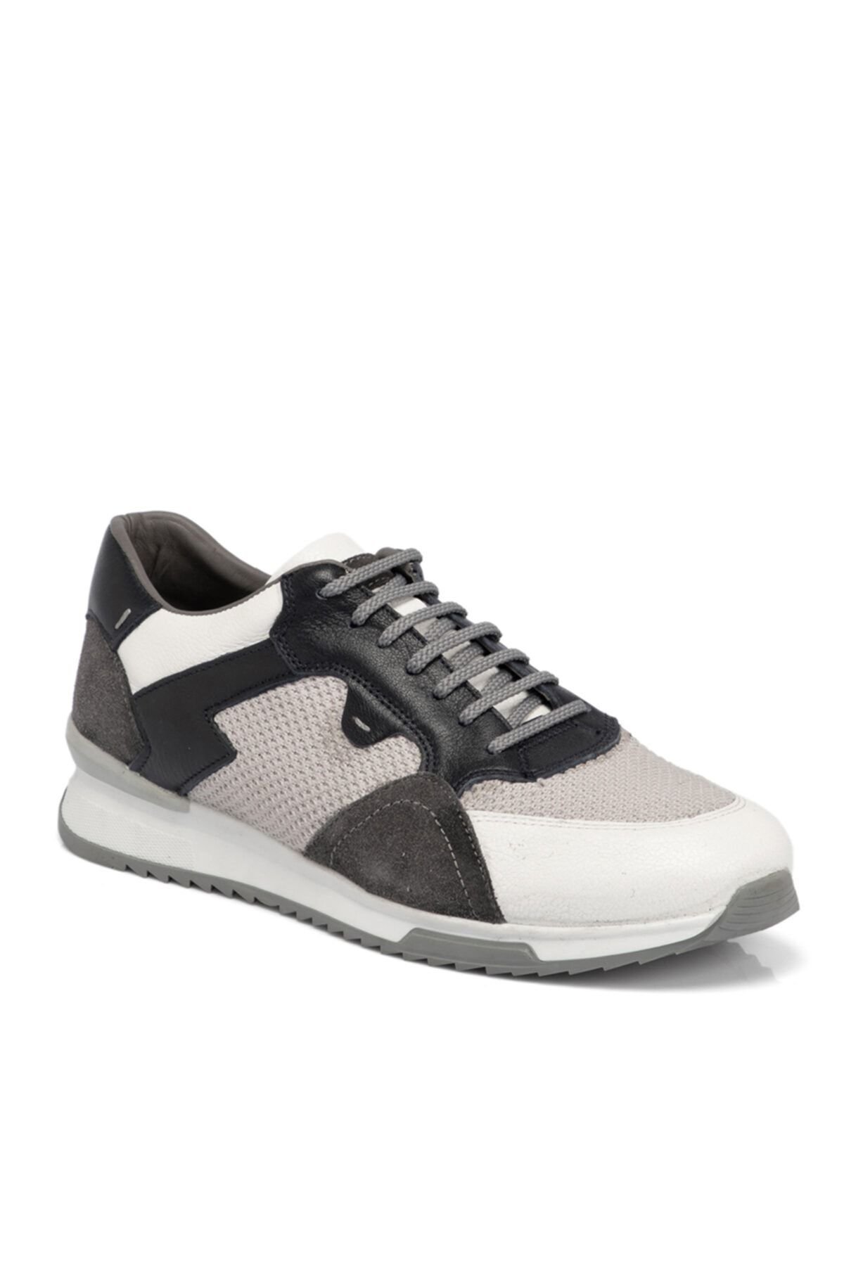 White Men's Leather Shoes