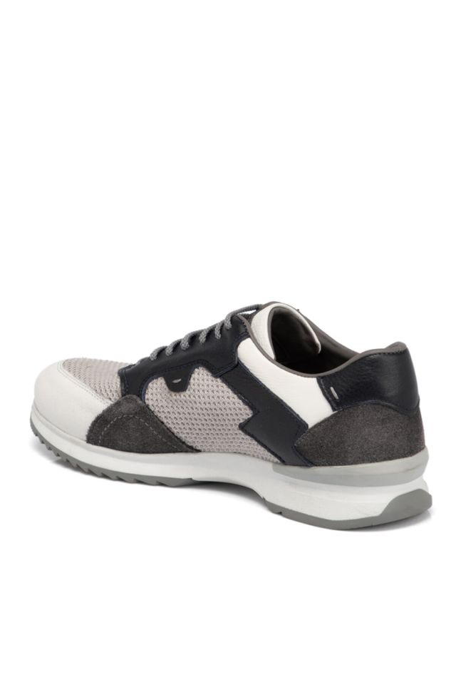 White Men's Leather Shoes