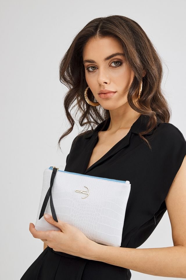 Soft Crocodile Clutch Clutch Bag