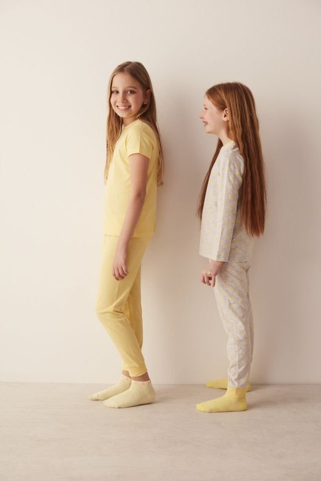 Kız Çocuk Only Daisy 4lü Pijama Takımı