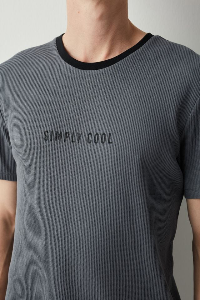 Simply Waffel Şort Pijama Takımı