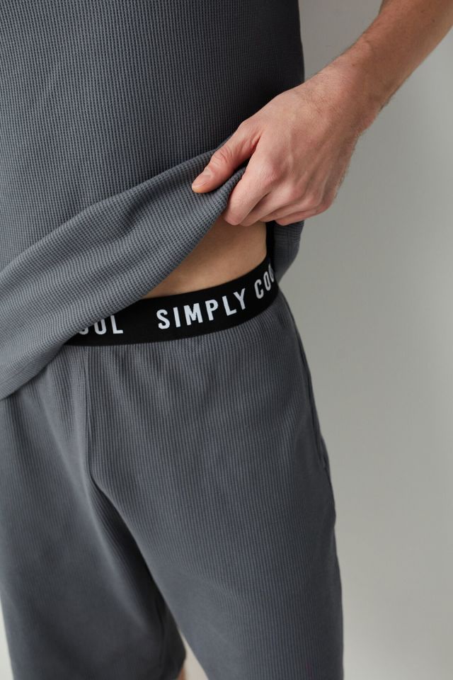 Simply Waffel Şort Pijama Takımı