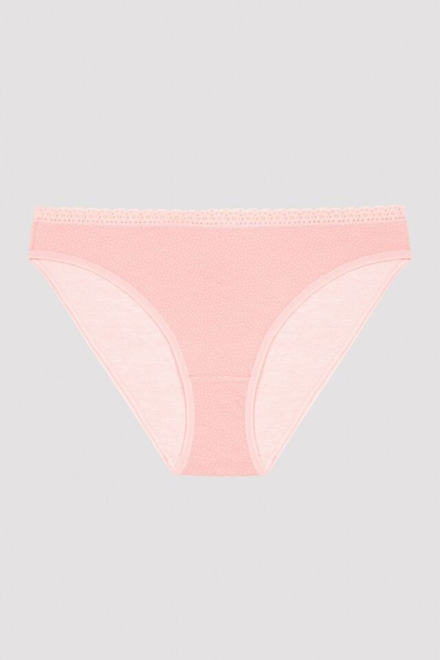 Çok Renkli Home Sweet 3lü Slip Külot