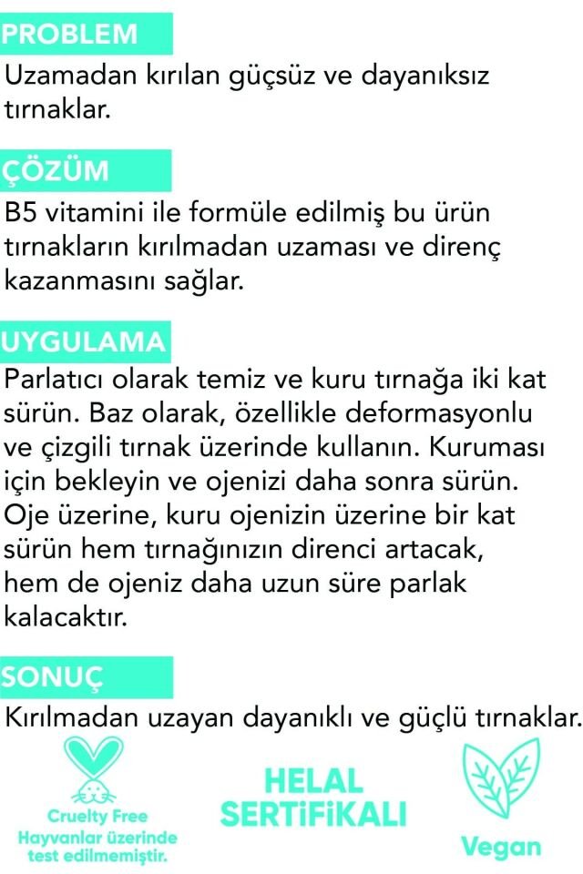 Kalsiyumlu Tırnak Bakım Jeli