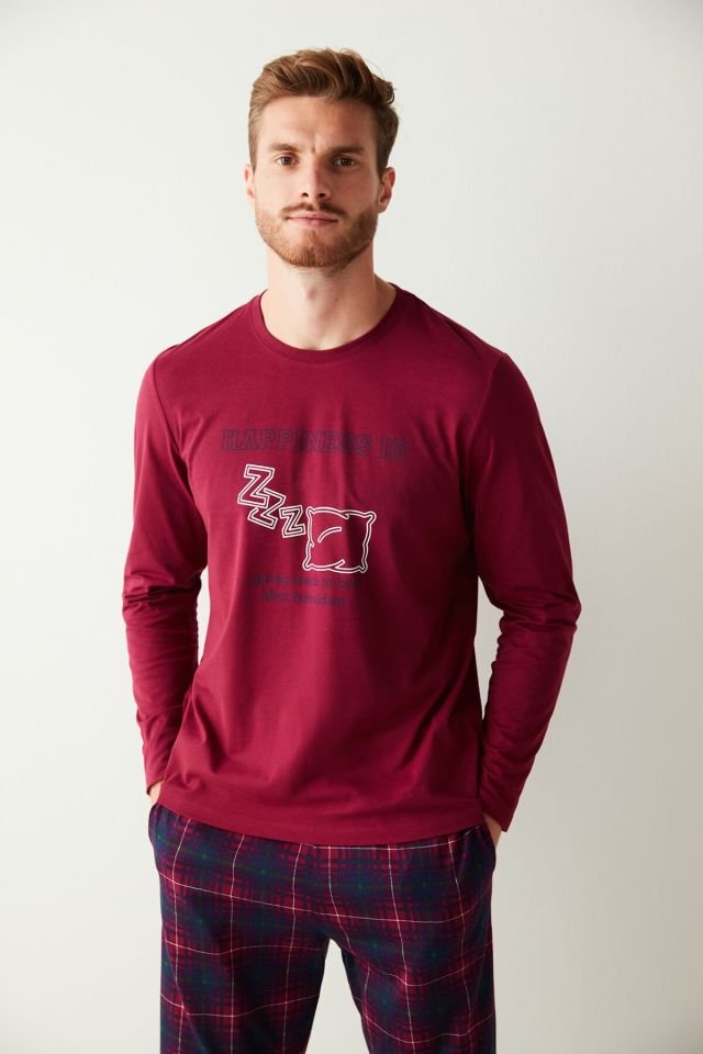 Mavi Happines Pijama Takımı
