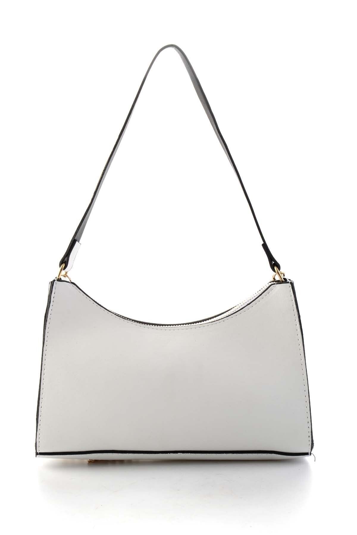 White Women's Shoulder Bag C06679201209