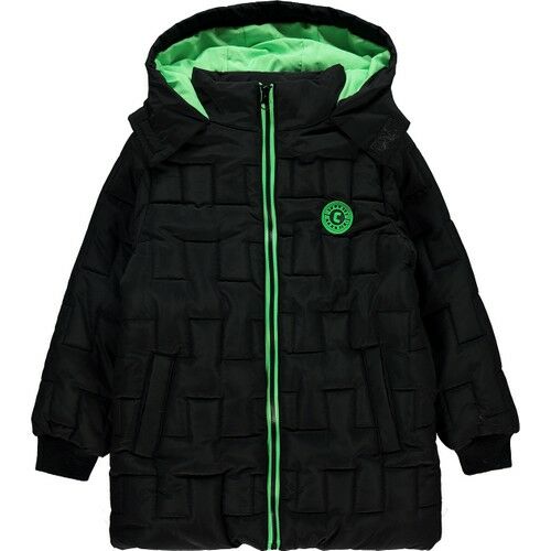 Boys Hooded Coat 10-13 Ages Black