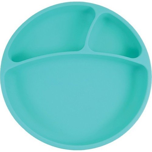Portion Vacuum-Based Silicone Plate - Aqua Green