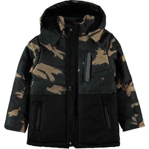 Boys Hooded Coat 10-13 Ages Black