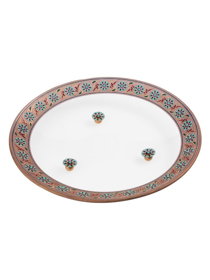 Mihri Rose Plate 34 cm