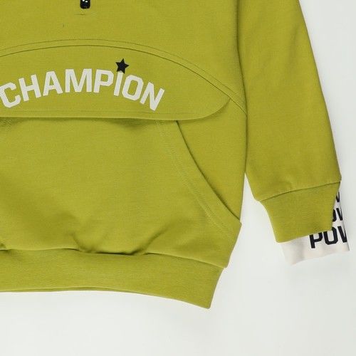 Boys Half Zipper Print Detailed Sweatshirt