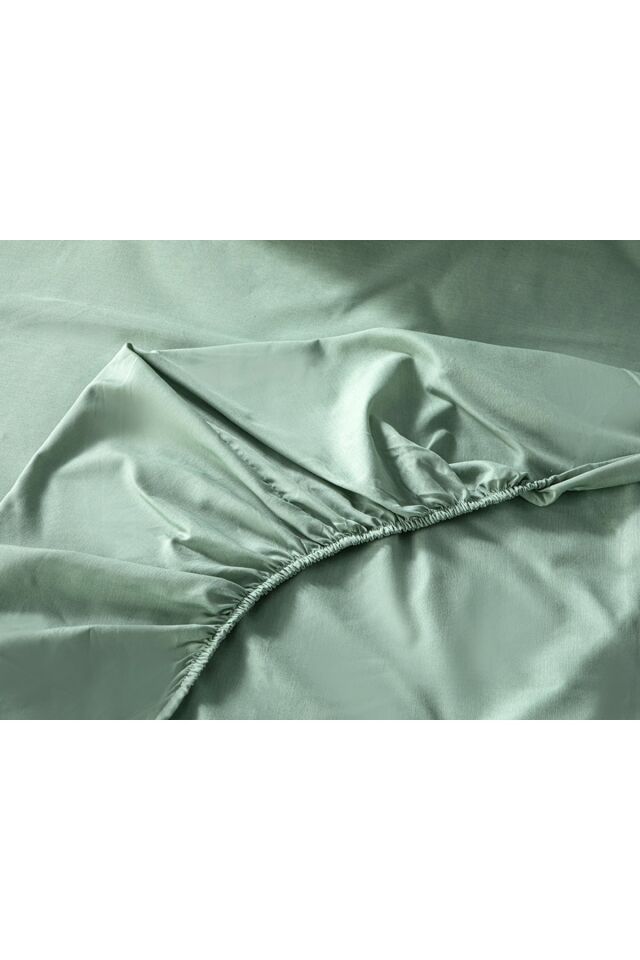 Novella Premium Soft Cotton Tek Kişilik Nevresim Takımı 160x220 Cm Seledon