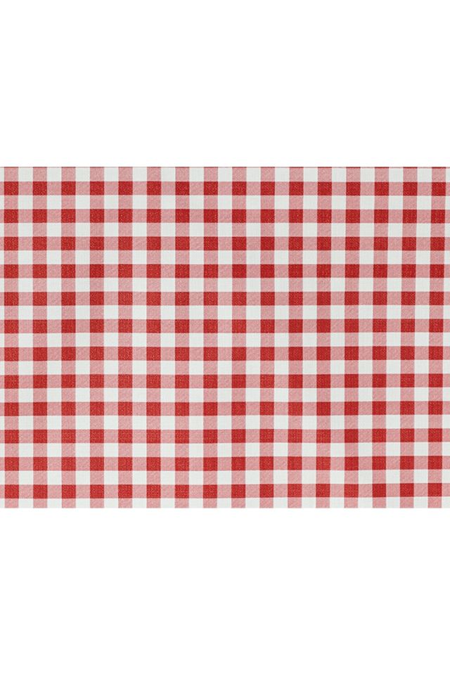 Elie Pvc Masa Örtüsü - Kırmızı - 140x140 Cm