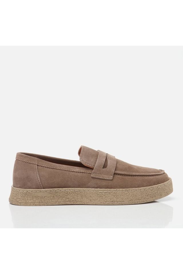 Genuine Leather Mink Men's Loafers