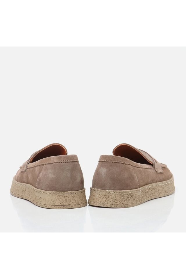 Genuine Leather Mink Men's Loafers