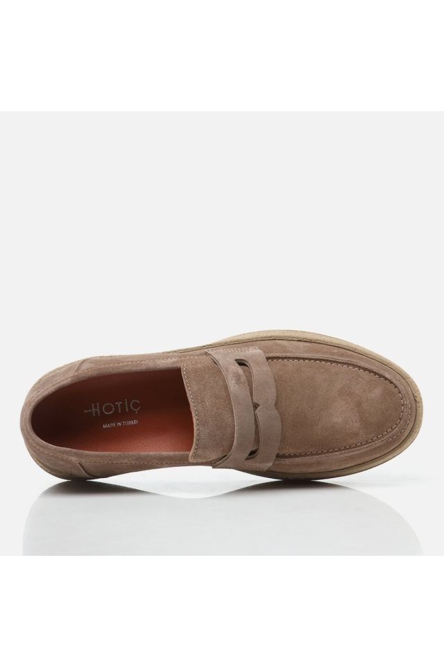 Genuine Leather Mink Men's Loafers