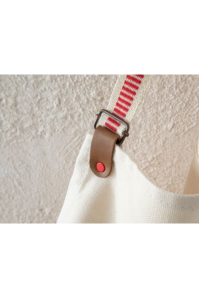 Pure Natural Cotton Kitchen Apron 56x76 Cm Cream