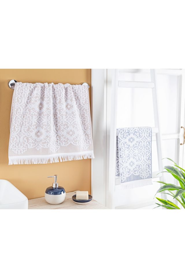 Domitille Set of 2 Face Towels